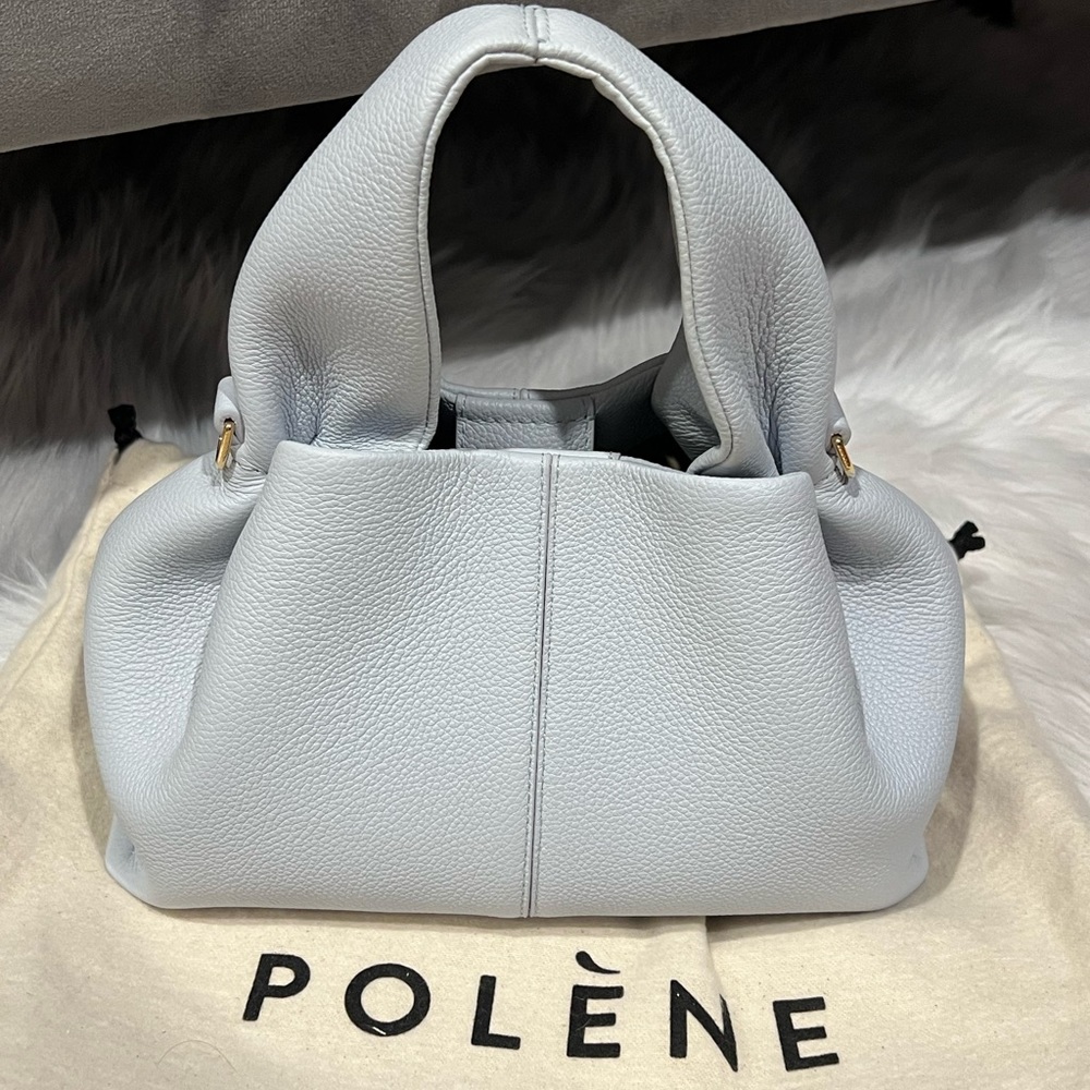 Polene Numero Neuf Mini Bag in Baby Blue